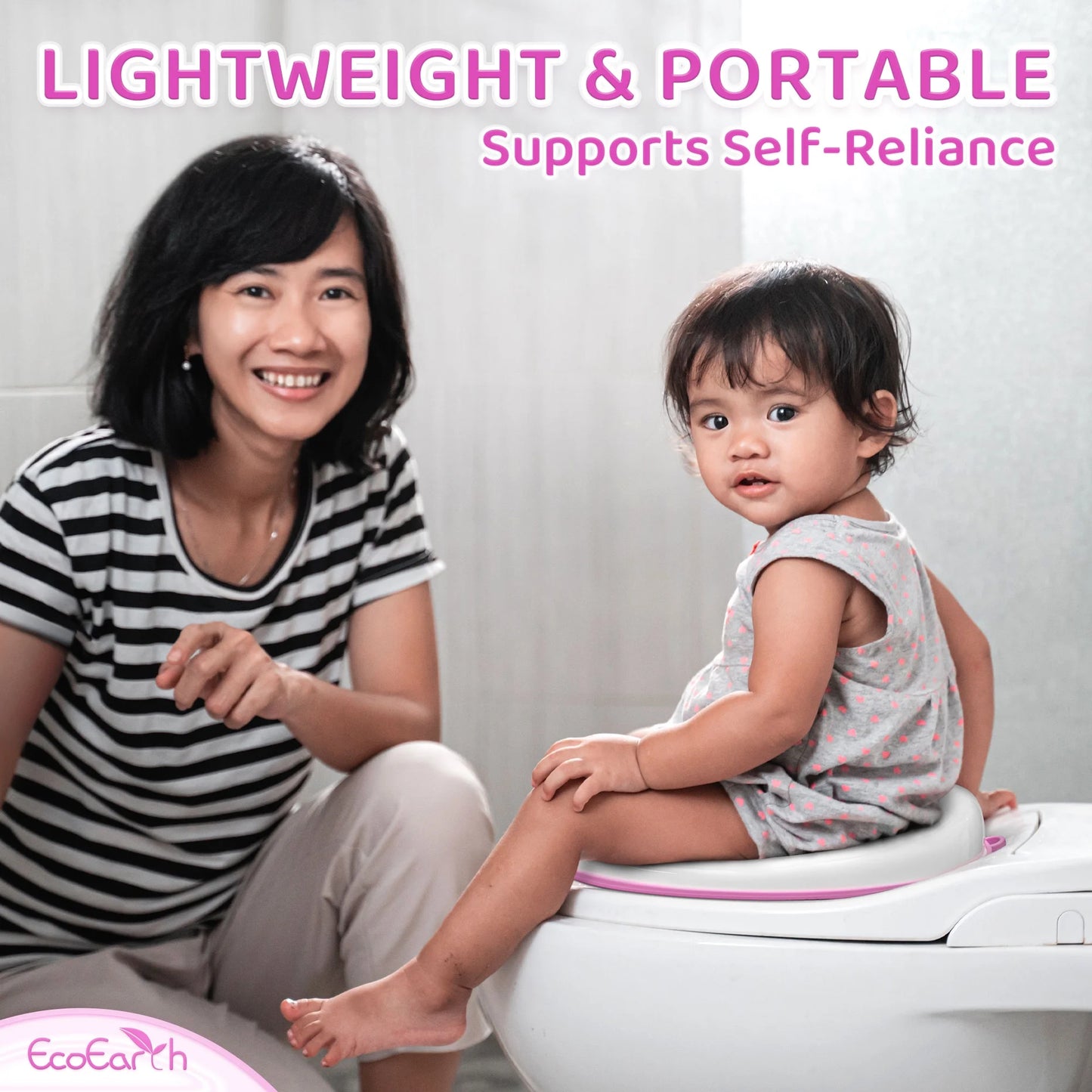 Potty Training Seat W/ Splash Guard, Toddler Safe-Potty Seat by