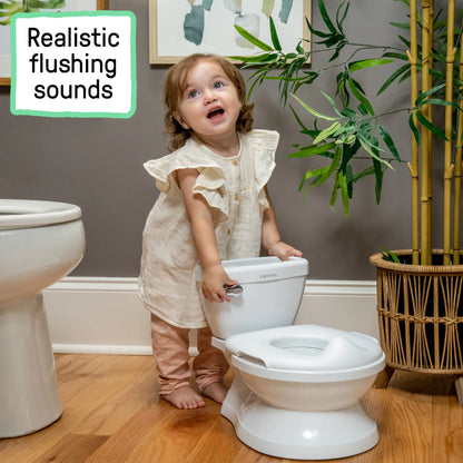 Summer by  My Size Potty Pro Chair and Training Toilet for Toddlers, White