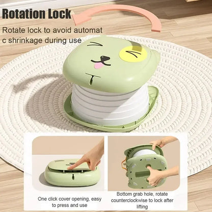 Portable Potty for Toddler Travel Foldable Potty Training Toilet for Car Camping Indoor Outdoor Bathroom for Baby Kids Children