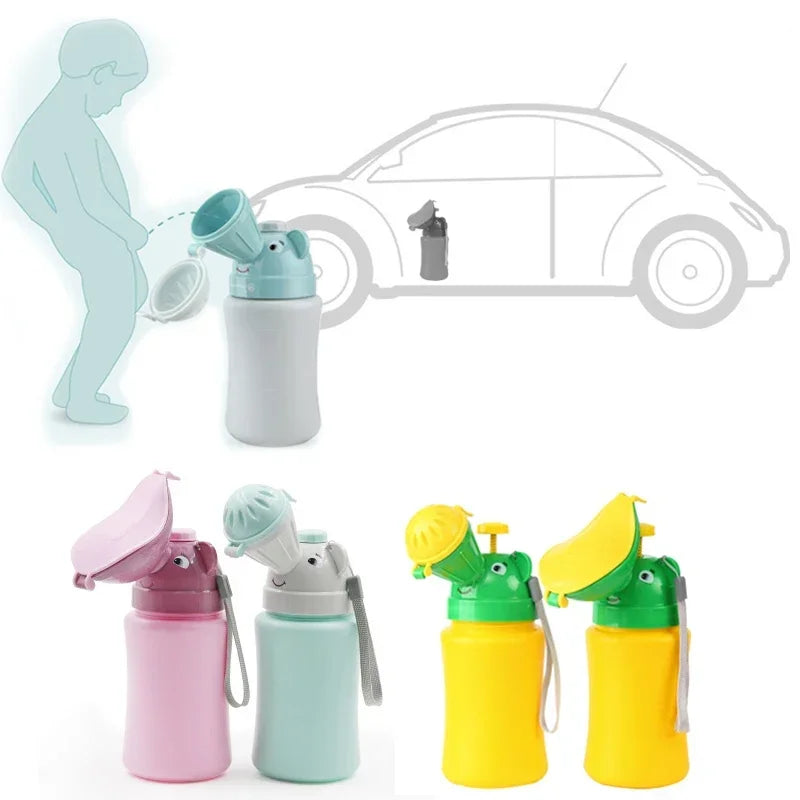Portable Baby Hygiene Toilet Urinal Boys Girls Pot Outdoor Car Travel Anti-Leakage Potty Kids Convenient Toilet Portable Potty