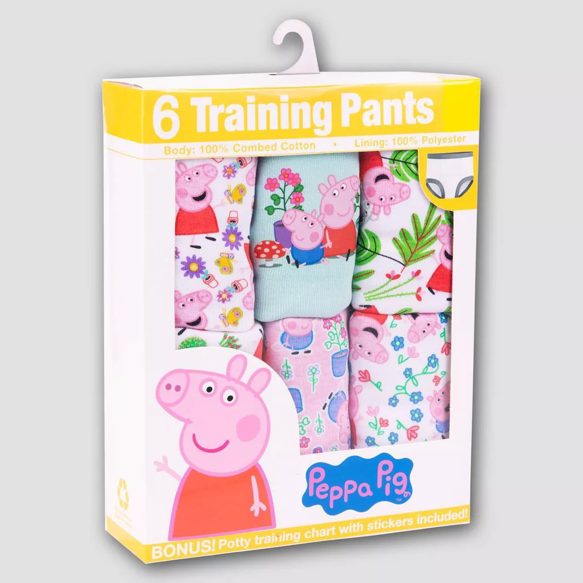 Toddler Peppa Pig Potty Training Underwear