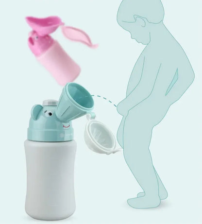 Portable Baby Hygiene Toilet Urinal Boys Girls Pot Outdoor Car Travel Anti-Leakage Potty Kids Convenient Toilet Portable Potty