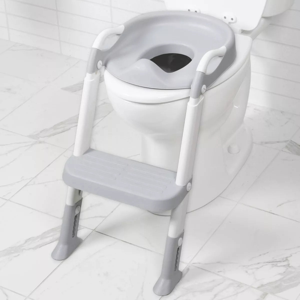 Jool Baby on My Own Potty Ladder - Gray: Plastic, 40 Lbs Max Capacity