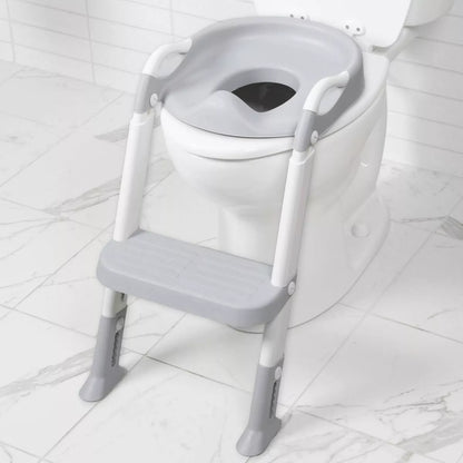 Jool Baby on My Own Potty Ladder - Gray: Plastic, 40 Lbs Max Capacity